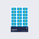 Kosovo Flag Stickers