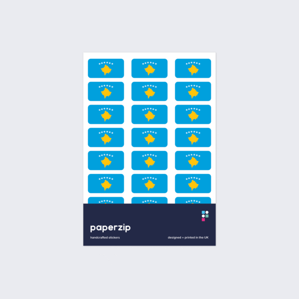 Kosovo Flag Stickers