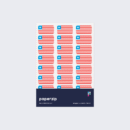 Liberia Flag Stickers