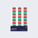 Madagascar Flag Stickers