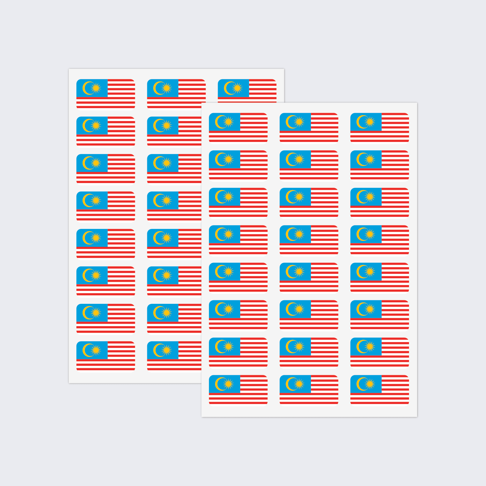 Malaysia Flag Stickers - Image 2