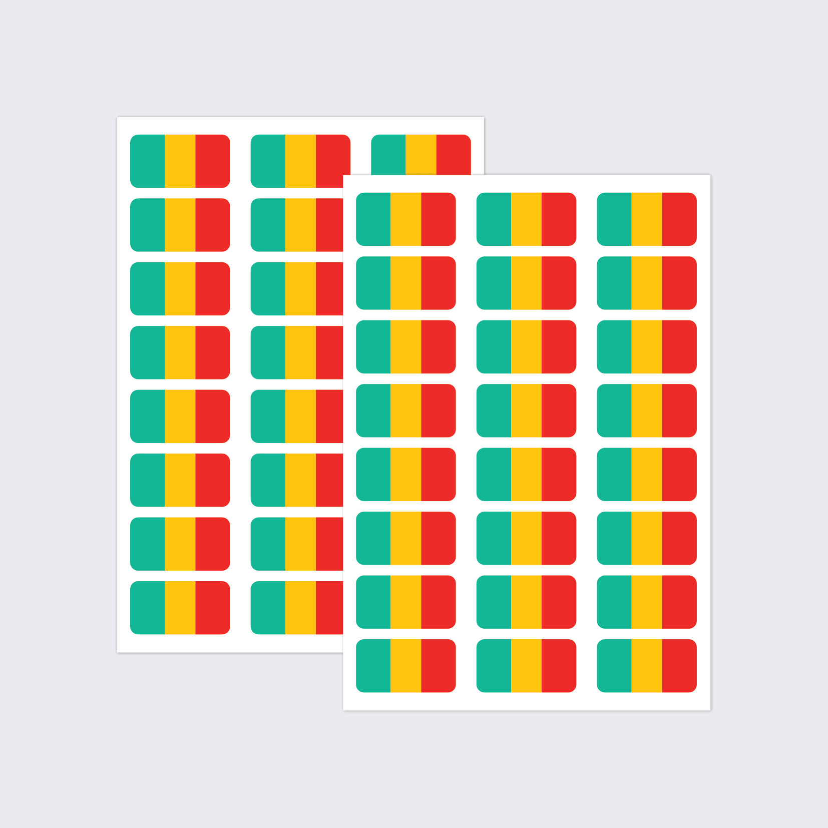 Mali Flag Stickers - Image 2