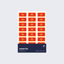 Montenegro Flag Stickers