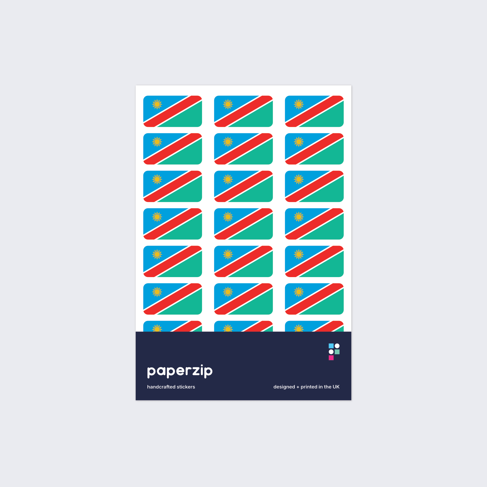 Namibia Flag Stickers