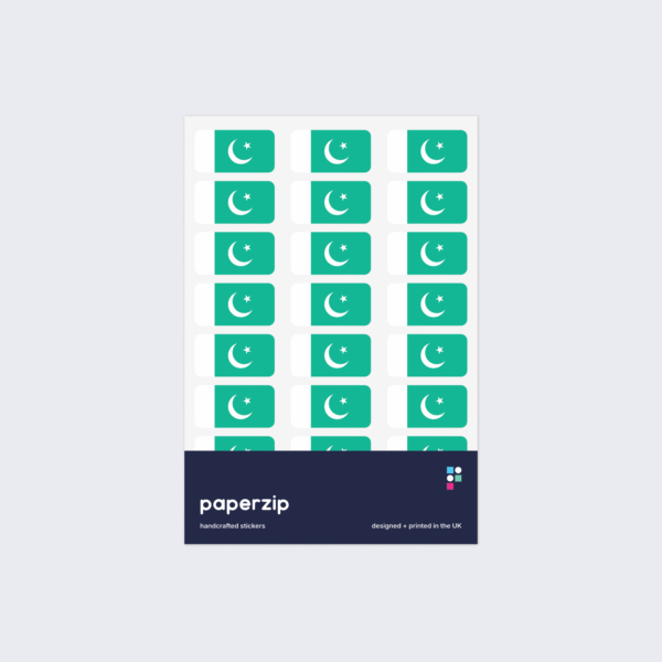 Pakistan Flag Stickers