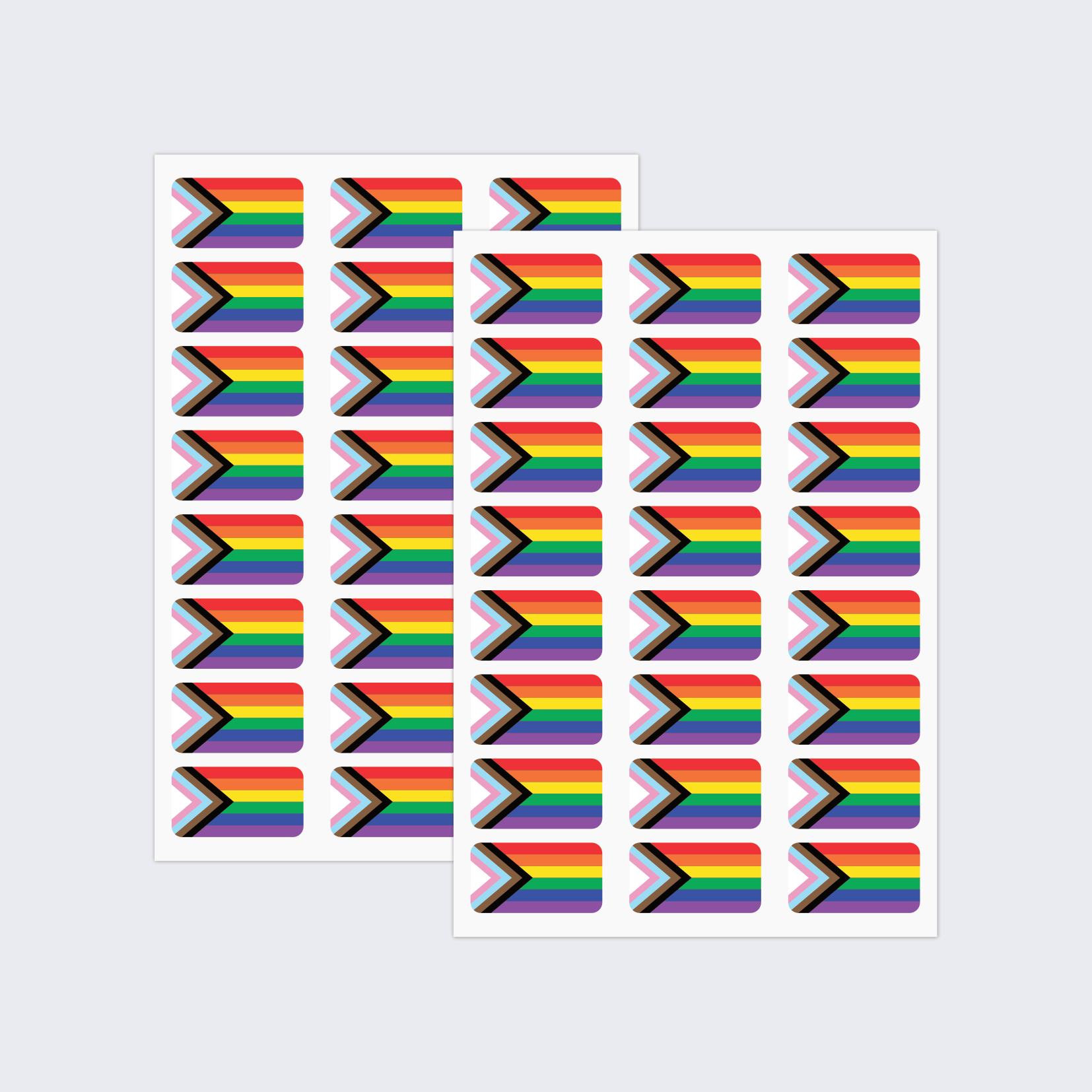 Progress Pride Flag Stickers - Image 2