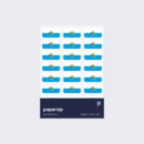 San Marino Flag Stickers