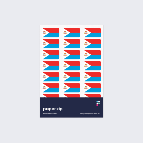Sint Maarten Flag Stickers