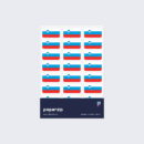 Slovenia Flag Stickers