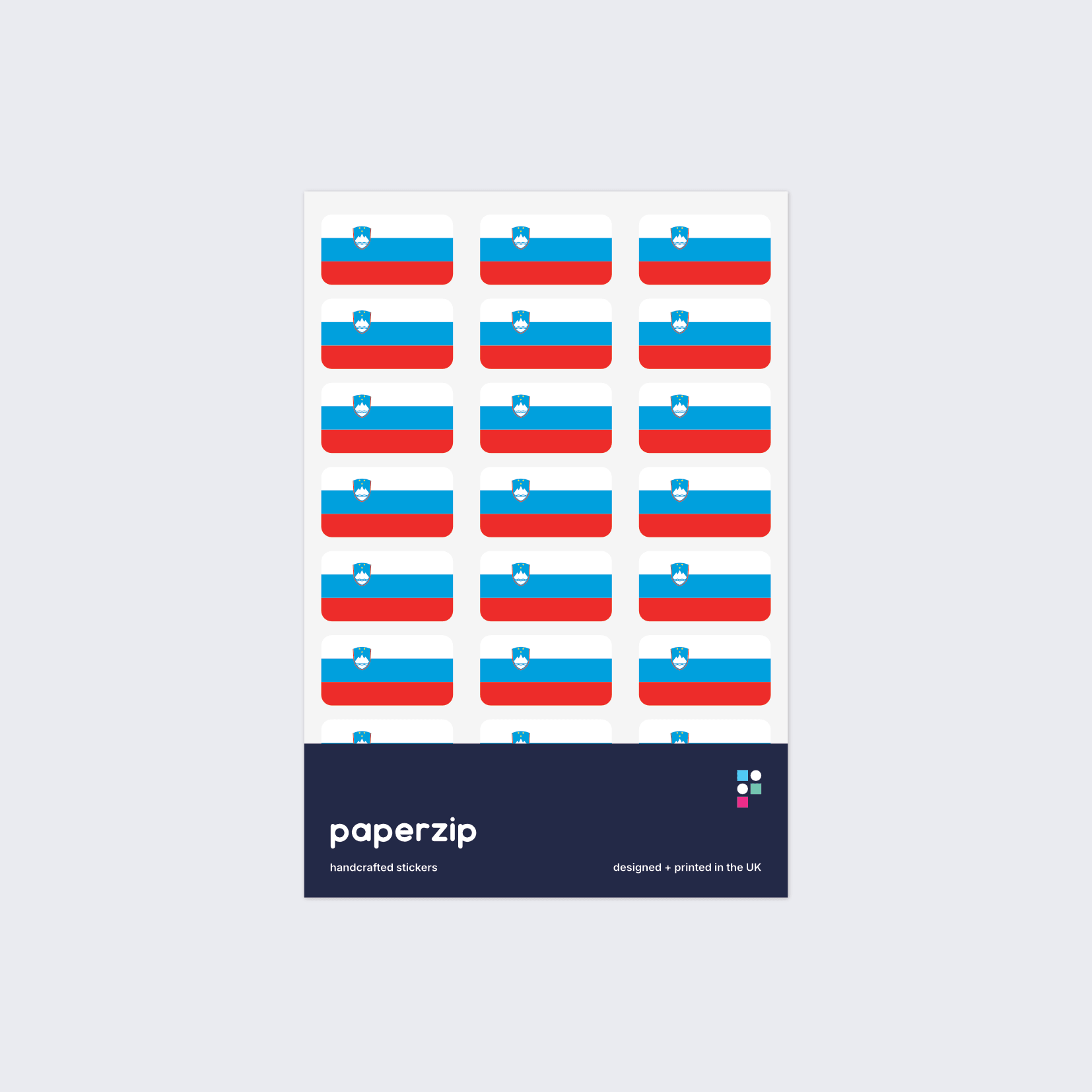 Slovenia Flag Stickers