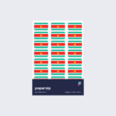 Suriname Flag Stickers
