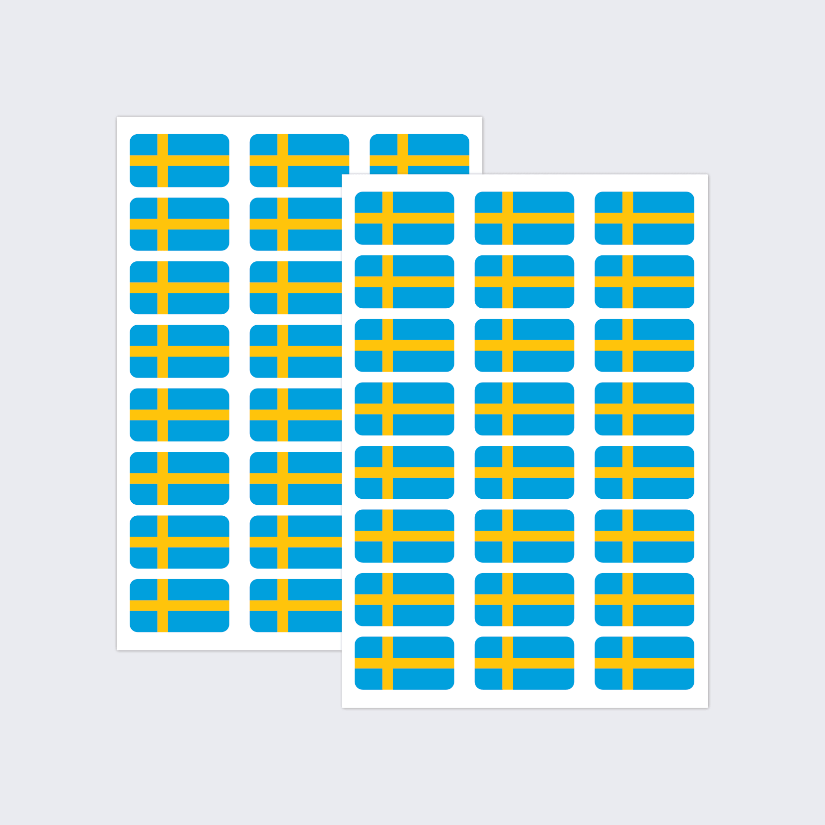 Sweden Flag Stickers - Image 2
