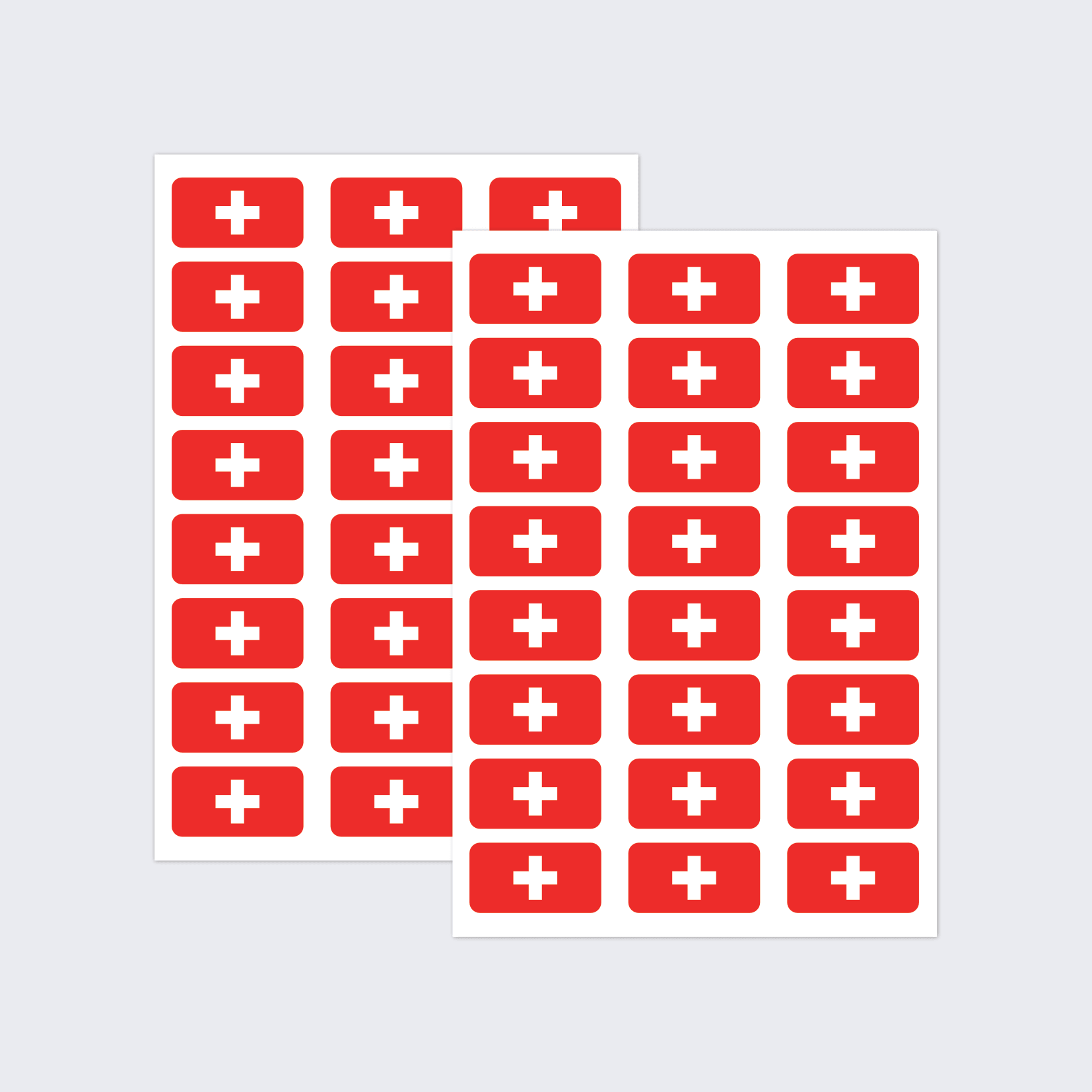 Switzerland Flag Stickers - Image 2