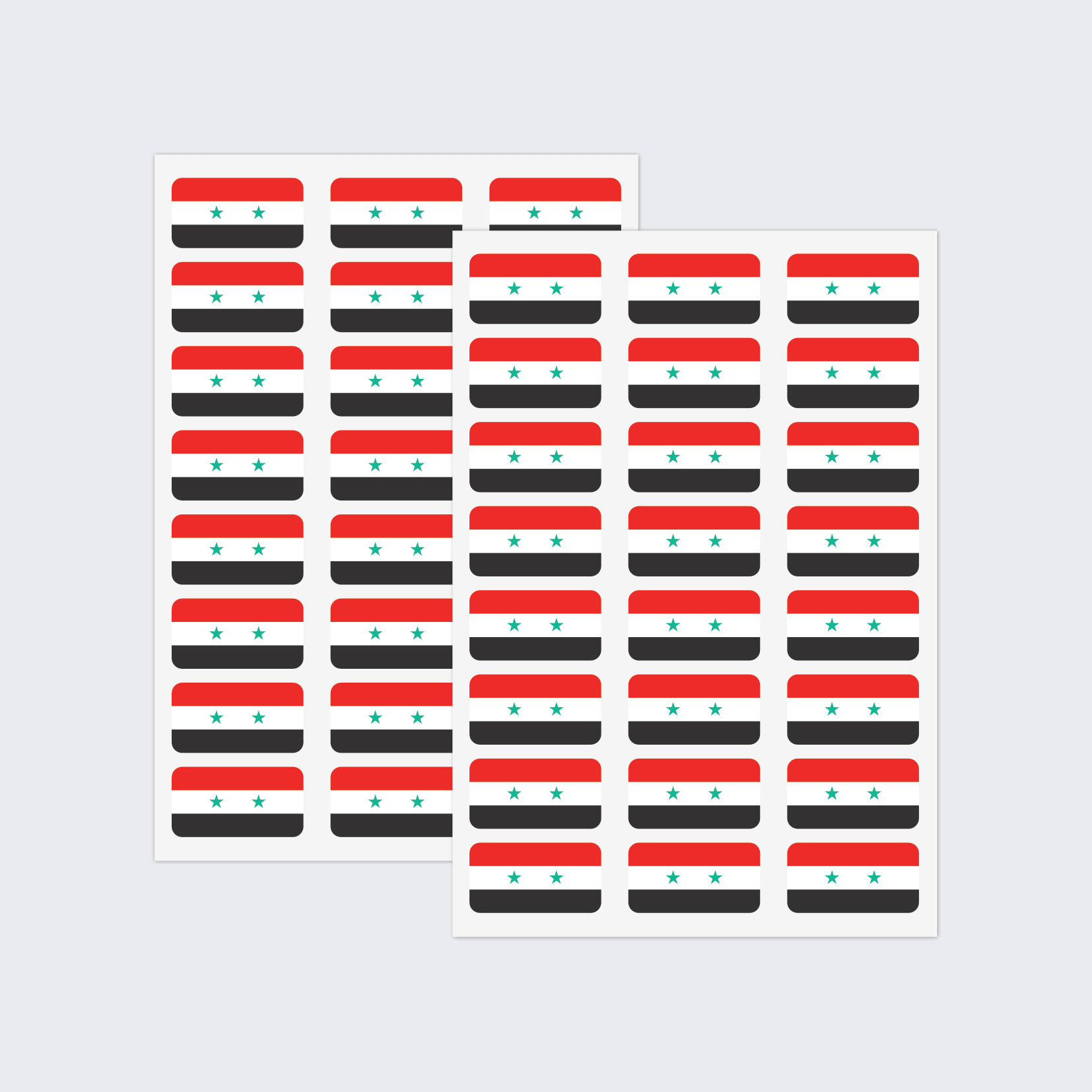 Syria Flag Stickers - Image 2