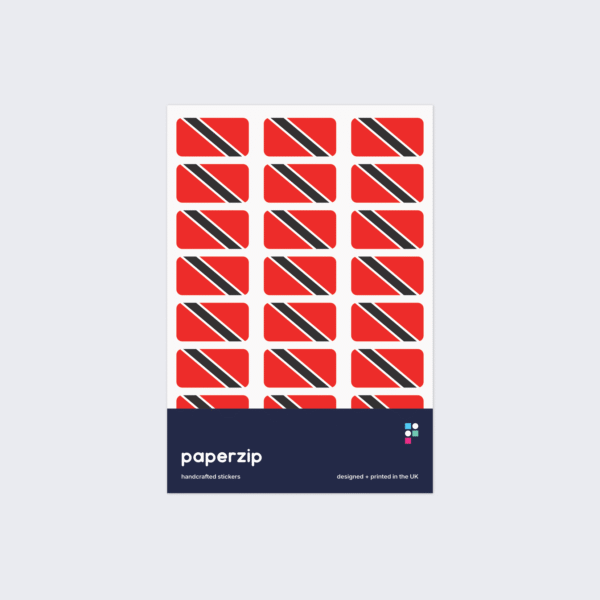 Trinidad and Tobago Flag Stickers
