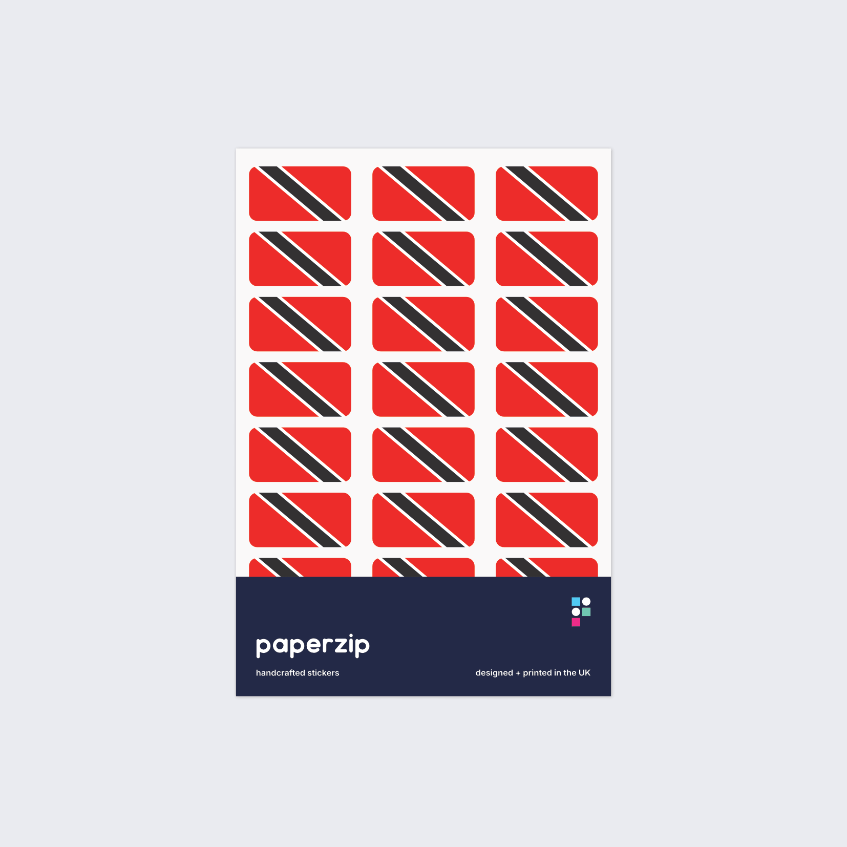Trinidad and Tobago Flag Stickers