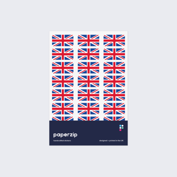 United Kingdom Flag (Union Jack) Stickers
