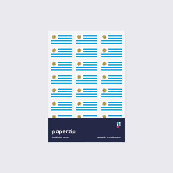 Uruguay Flag Stickers