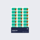 Zambia Flag Stickers
