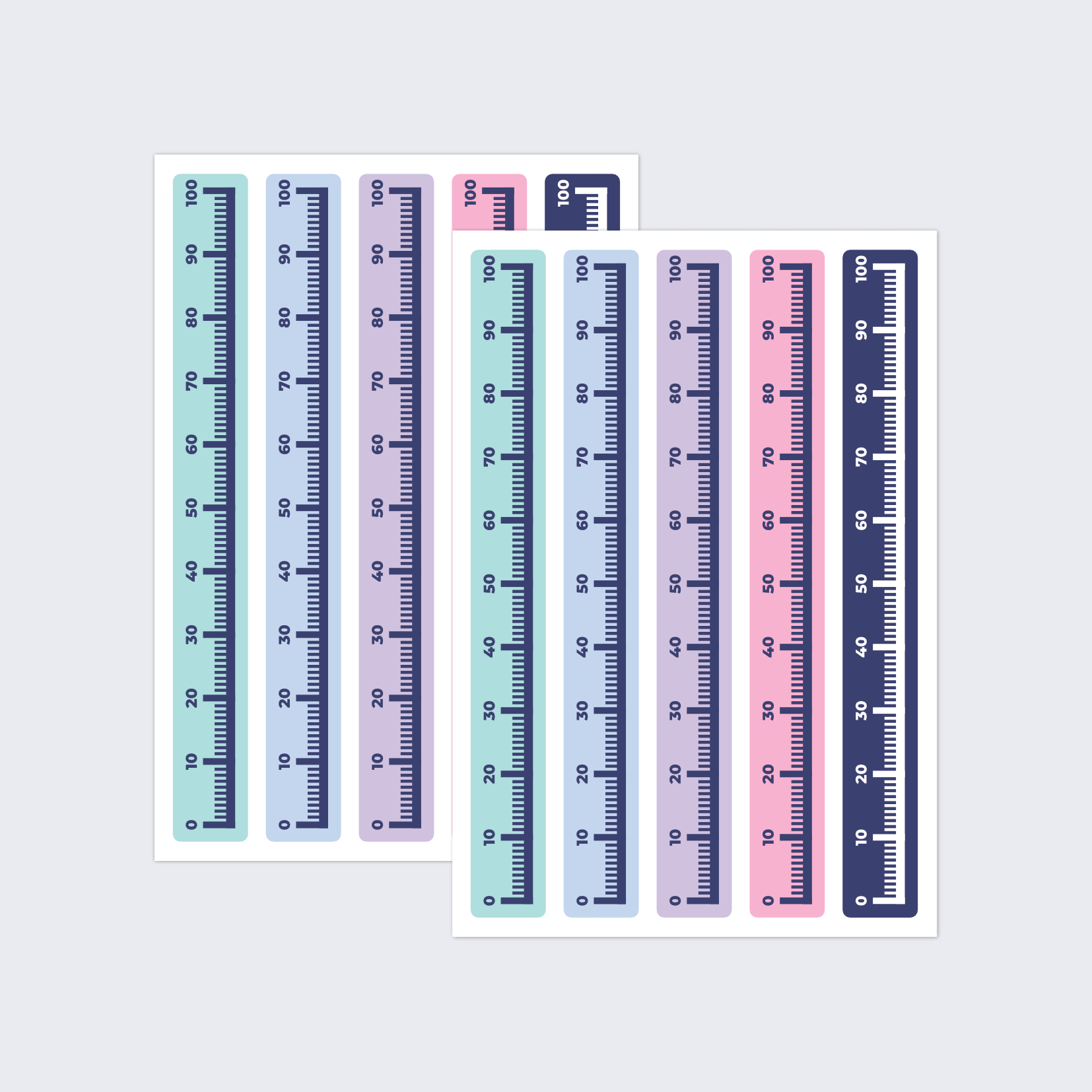 Number Lines to 100 (0-100) Stickers - Image 2