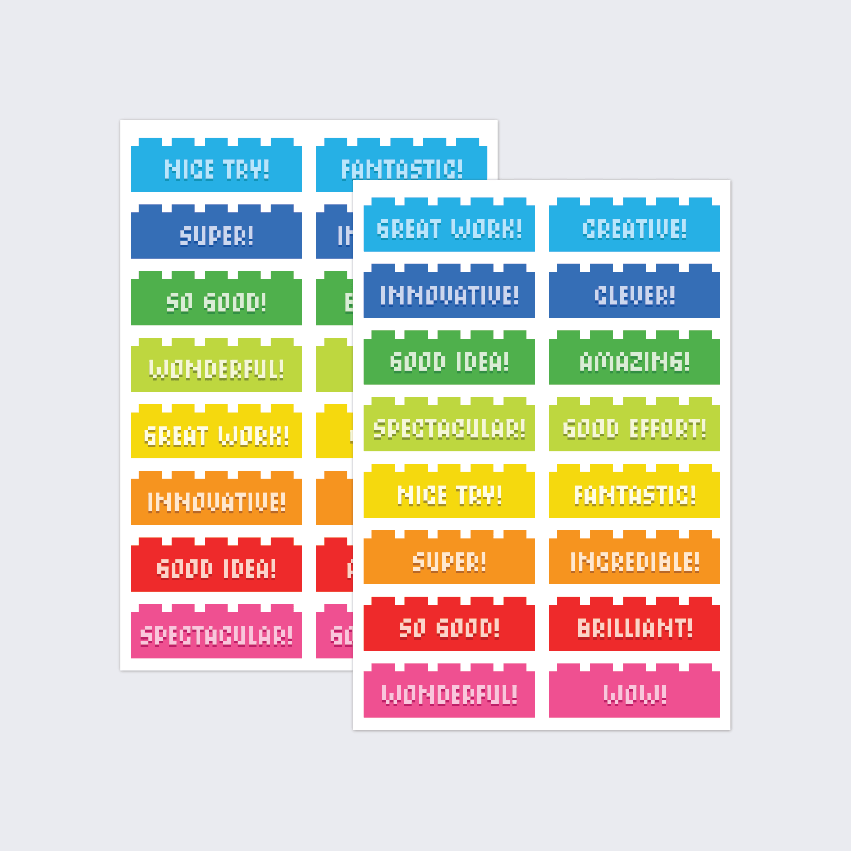 Building Blocks Reward Stickers - Image 2